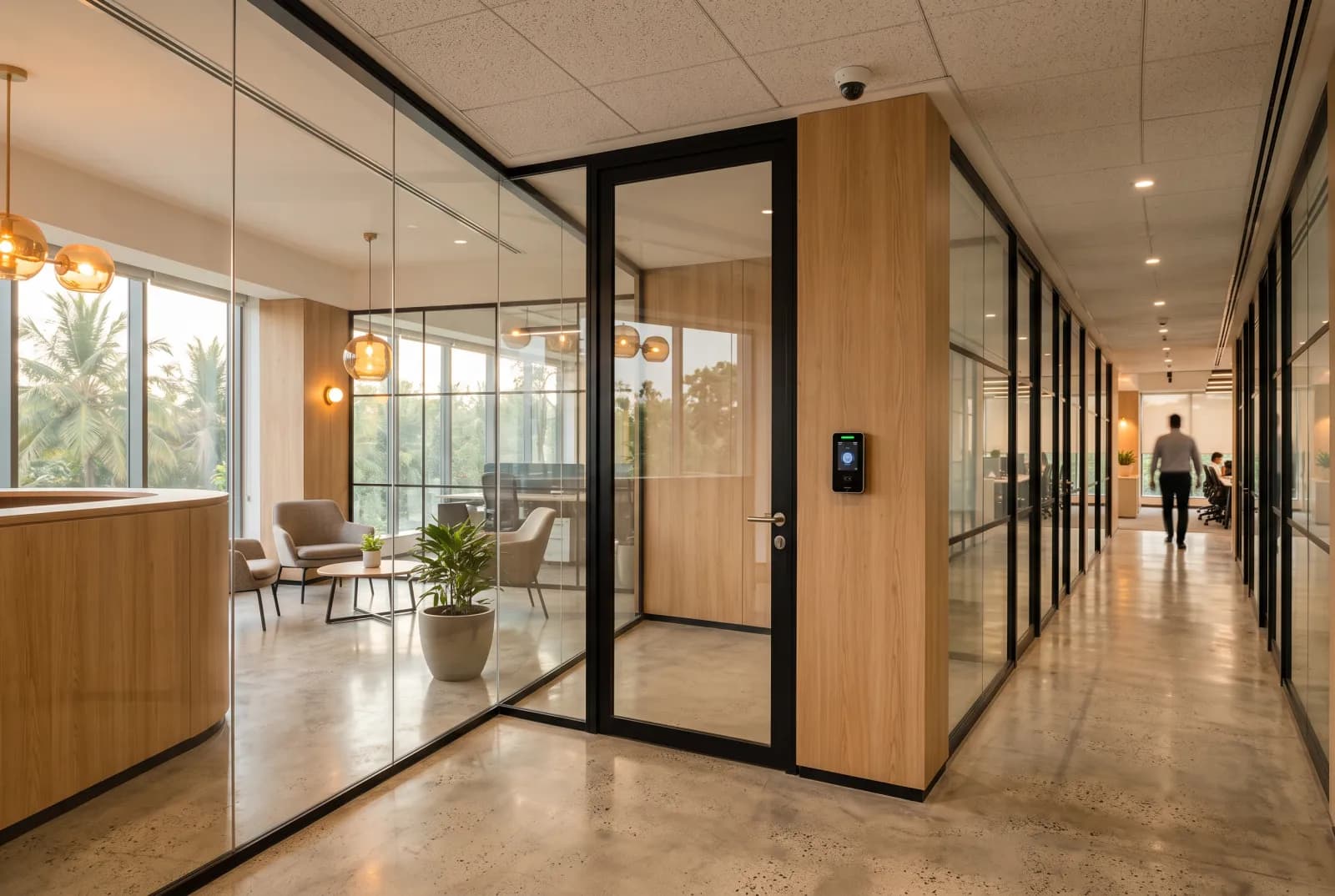 Offices & workspaces — CCTV and access control installed in Chennai by Waei Enterprise