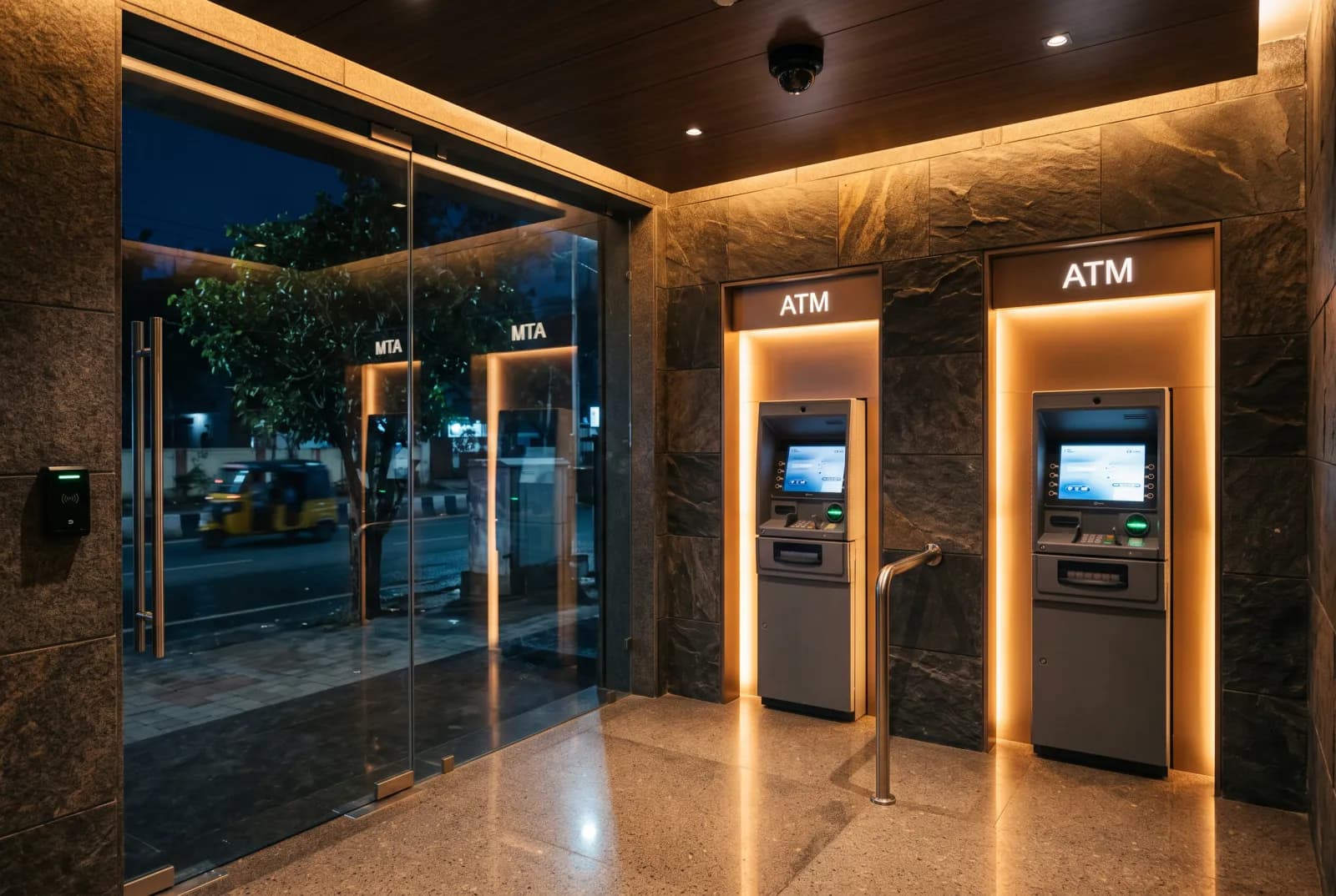 Banks & ATMs — CCTV and access control installed in Chennai by Waei Enterprise