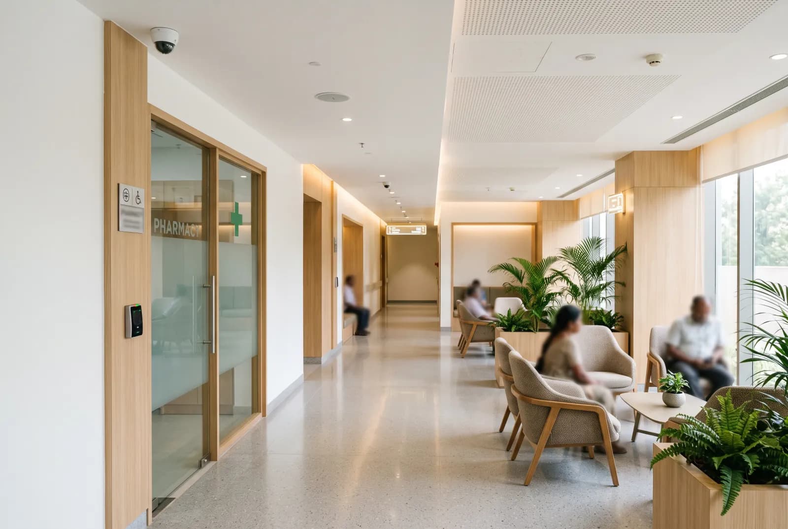 Hospitals & clinics — CCTV and access control installed in Chennai by Waei Enterprise