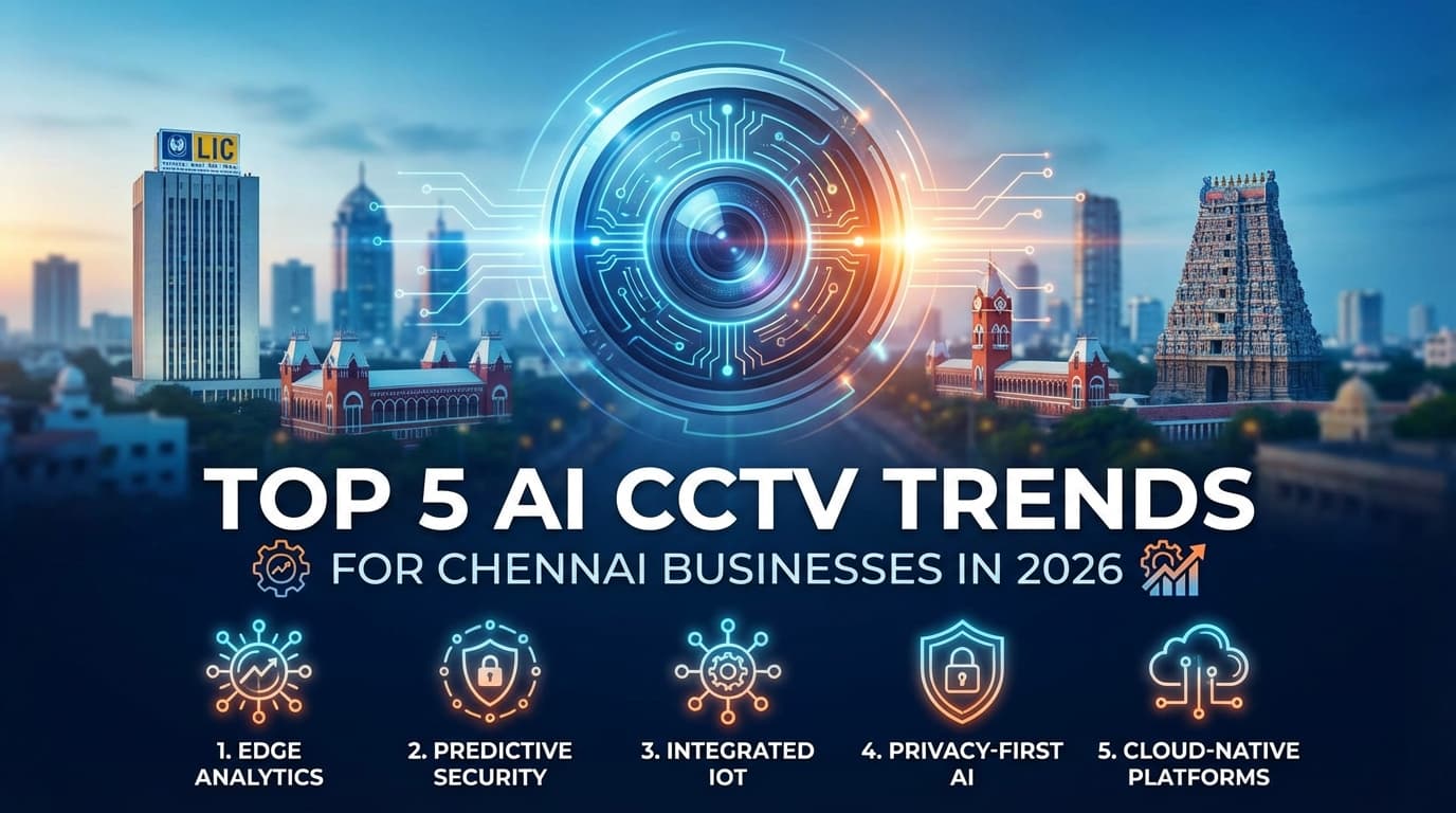 Top 5 AI CCTV Trends for Chennai Businesses in 2026