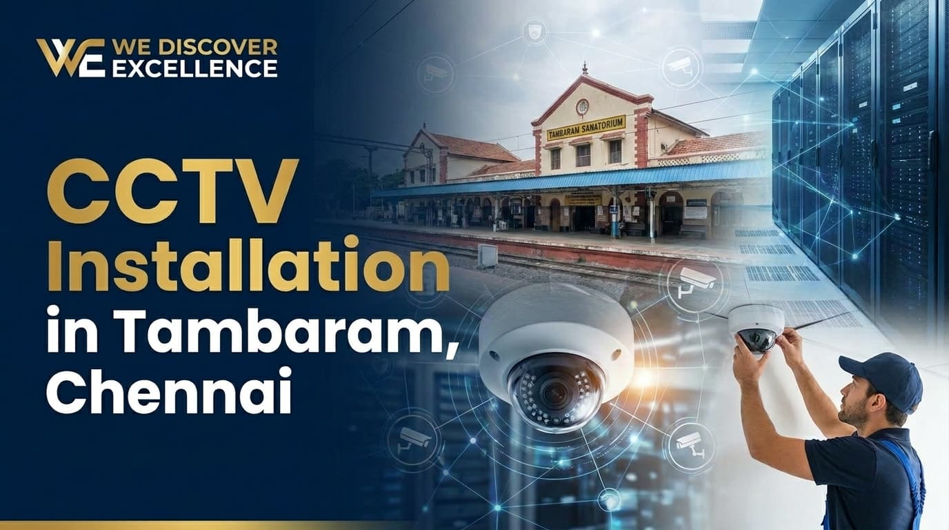 CCTV Installation in Tambaram, Chennai [2026]