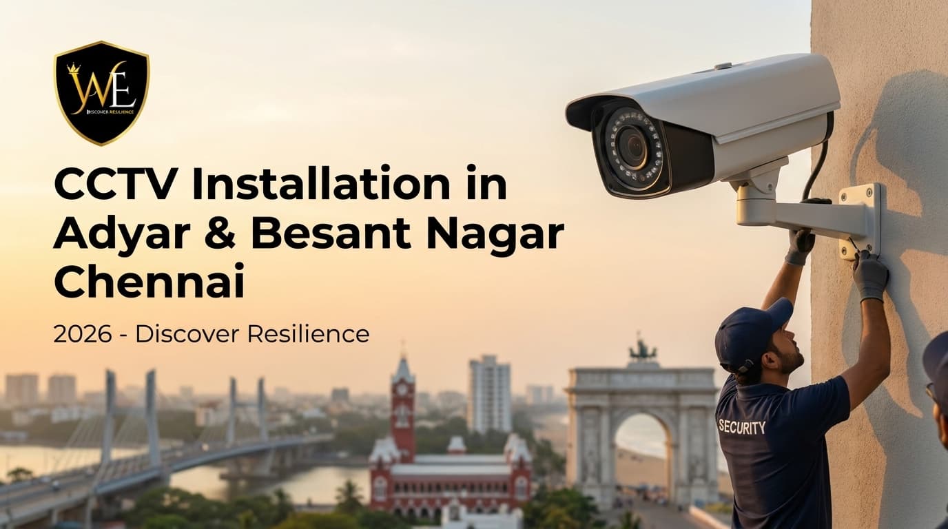 CCTV Installation in Adyar & Besant Nagar Chennai [2026]