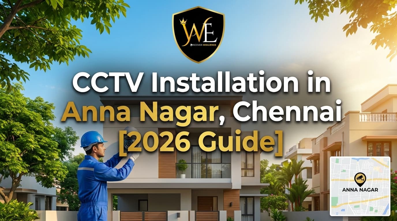 CCTV Installation in Anna Nagar, Chennai [2026 Guide]