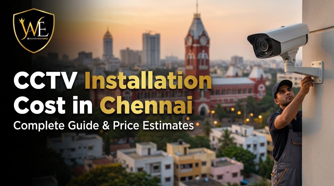 CCTV Installation Cost in Chennai 2026: Price List by Camera Count