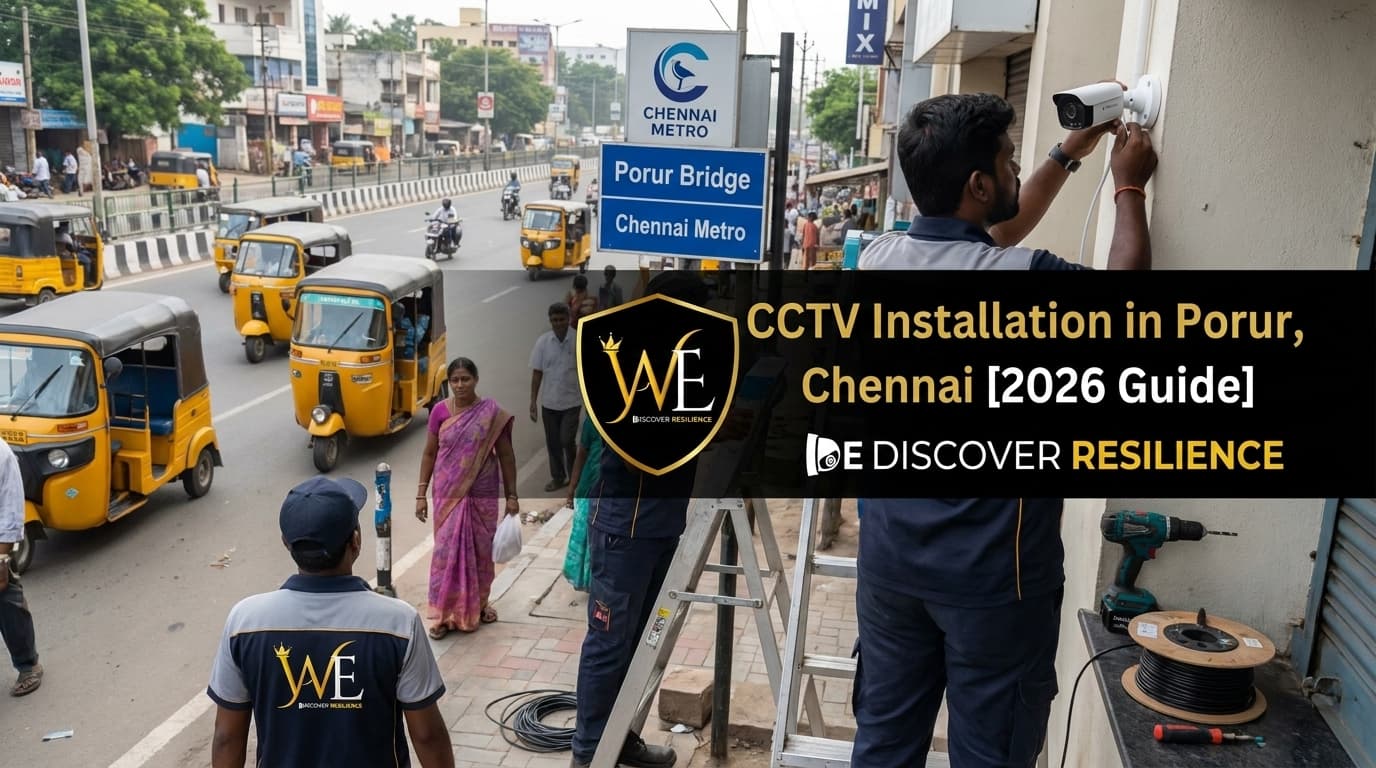 CCTV Installation in Porur, Chennai [2026 Guide]