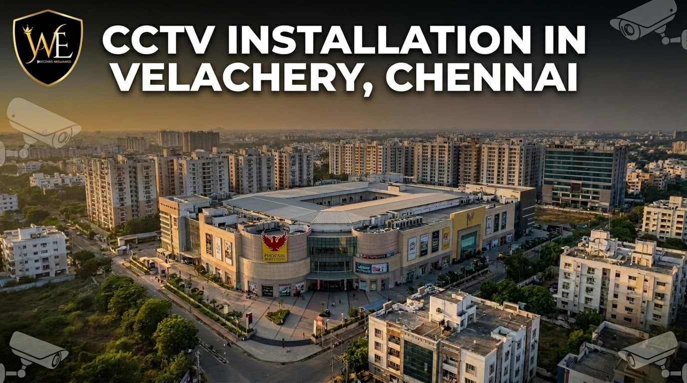 CCTV Installation in Velachery, Chennai [2026]
