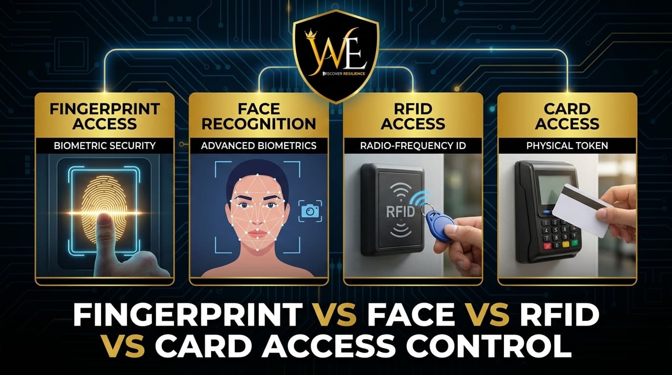 Fingerprint vs Face vs RFID vs Card Access Control