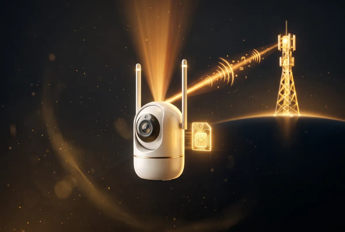 CCTV Cameras with a SIM Card installed by Waei Enterprise