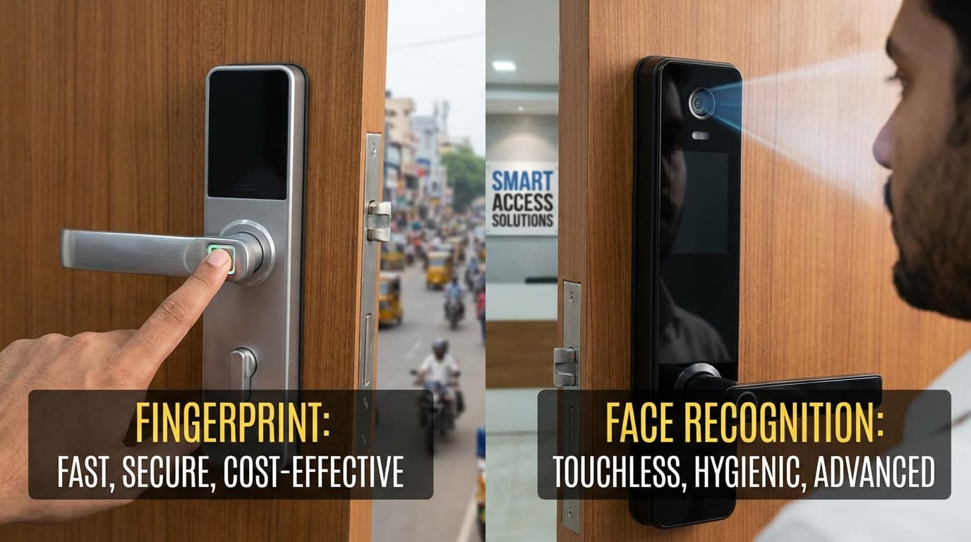 Fingerprint vs Face Recognition Door Lock: Which to Choose